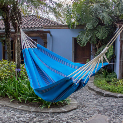 Single tree hammock stand